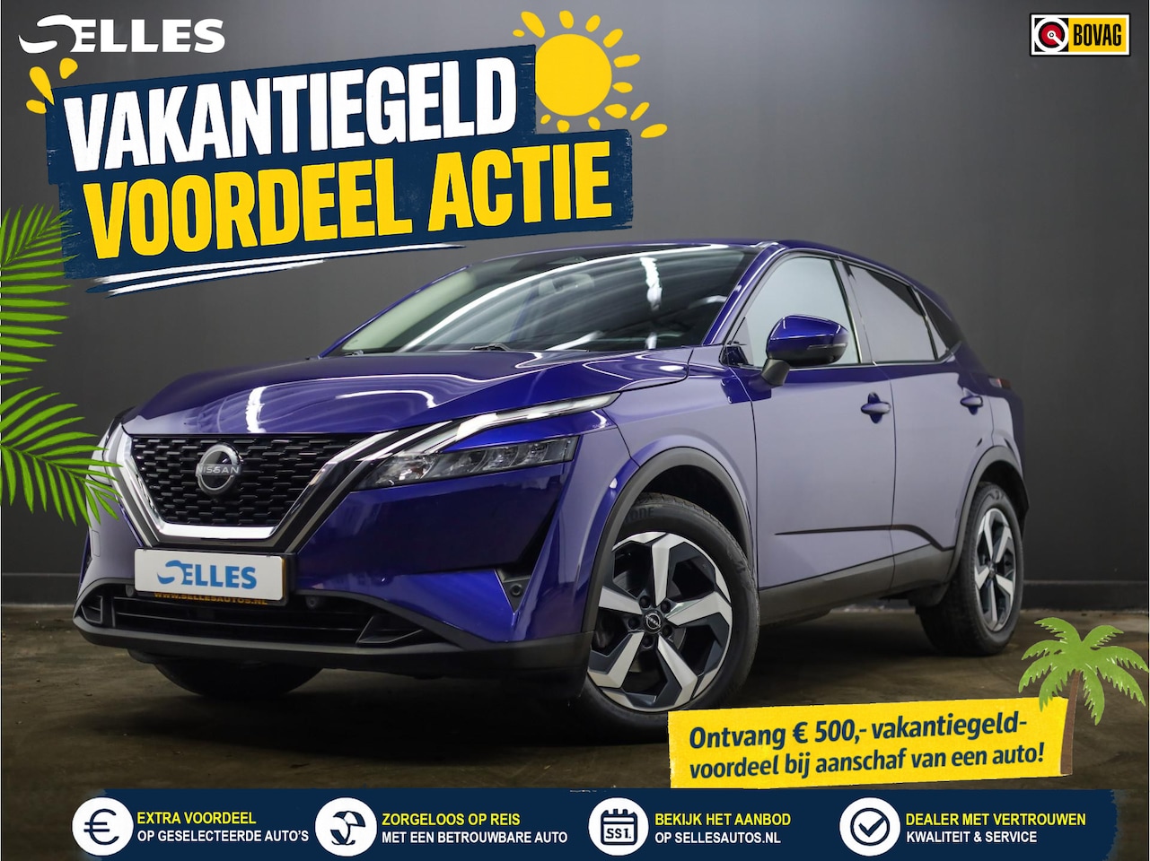 Nissan Qashqai - 1.3 MHEV Xtronic N-Connecta | Carplay & Android Auto | Stuur en Stoelverwarming - AutoWereld.nl