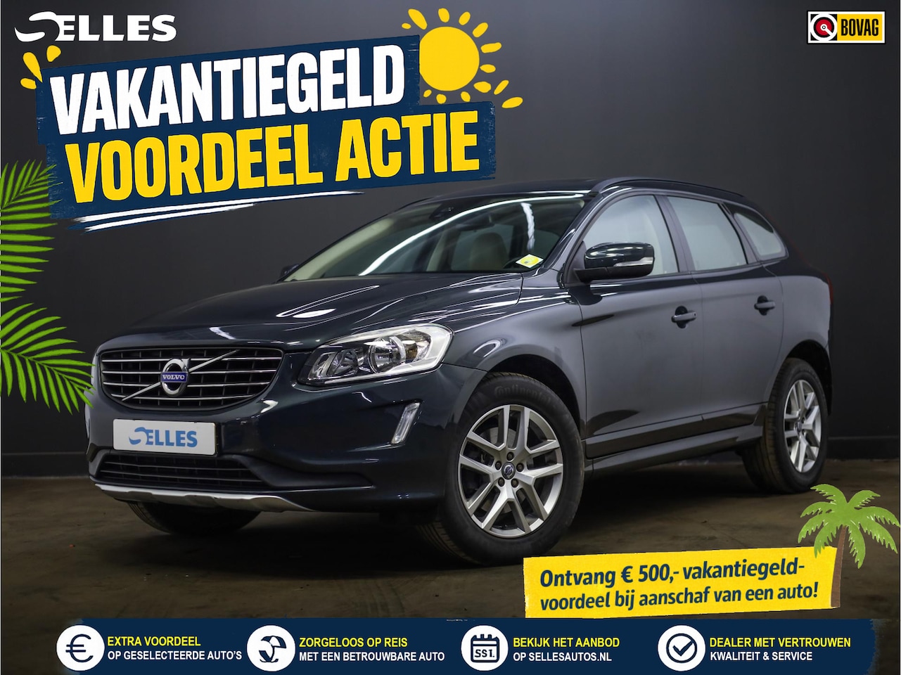 Volvo XC60 - 2.0 D3 FWD Summum | Trekhaak | Airco | Climate control | Bluetooth | Stoelverwarming | Led - AutoWereld.nl