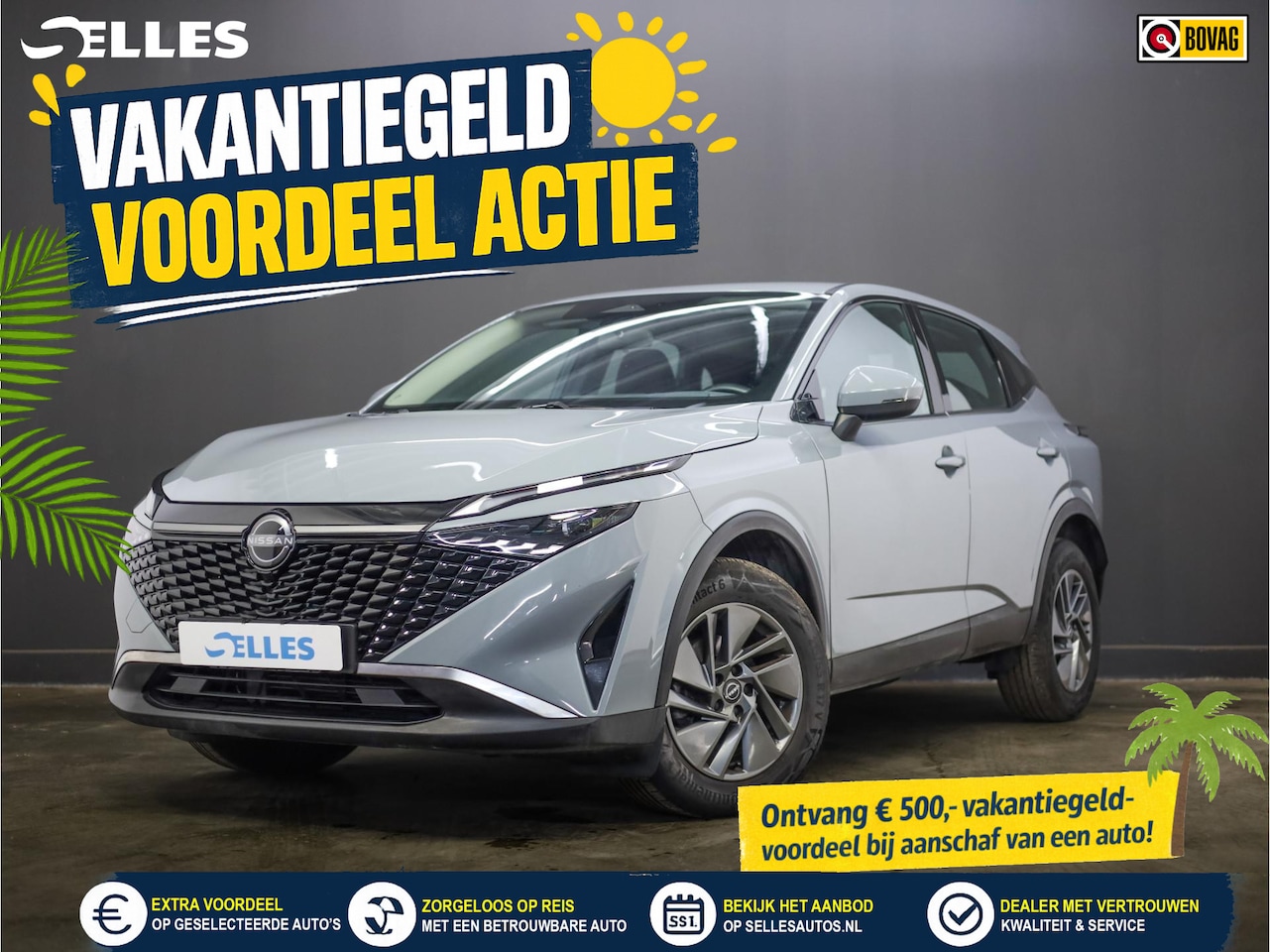 Nissan Qashqai - 1.3 MHEV Xtronic Acenta | Camera | Adaptieve cruise control | Applecarplay - AutoWereld.nl