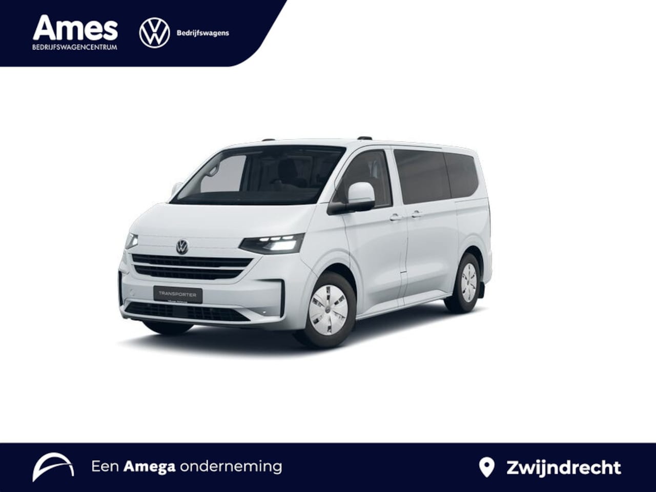 Volkswagen Transporter Kombi - 2.5 L1 eHybrid Life 233PK | 9 zitplaatsen | getint glas | | 2x schuifdeur | in bestelling - AutoWereld.nl