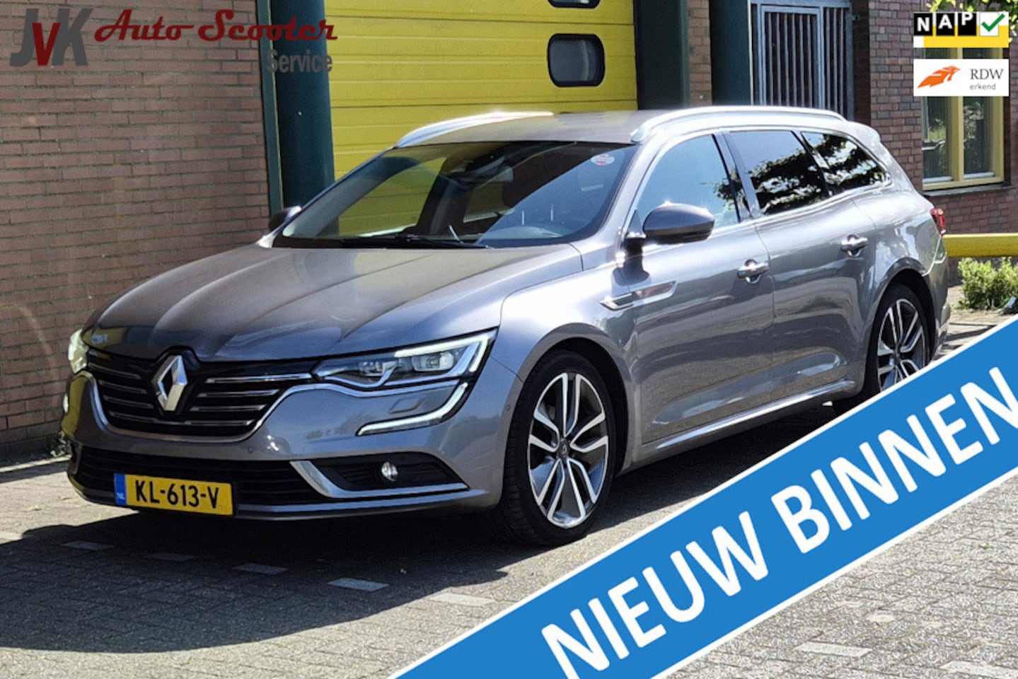 Renault Talisman Estate - 1.6 TCe Intens 1.6 TCe Intens, Airco, Trekhaak, Automaat! - AutoWereld.nl