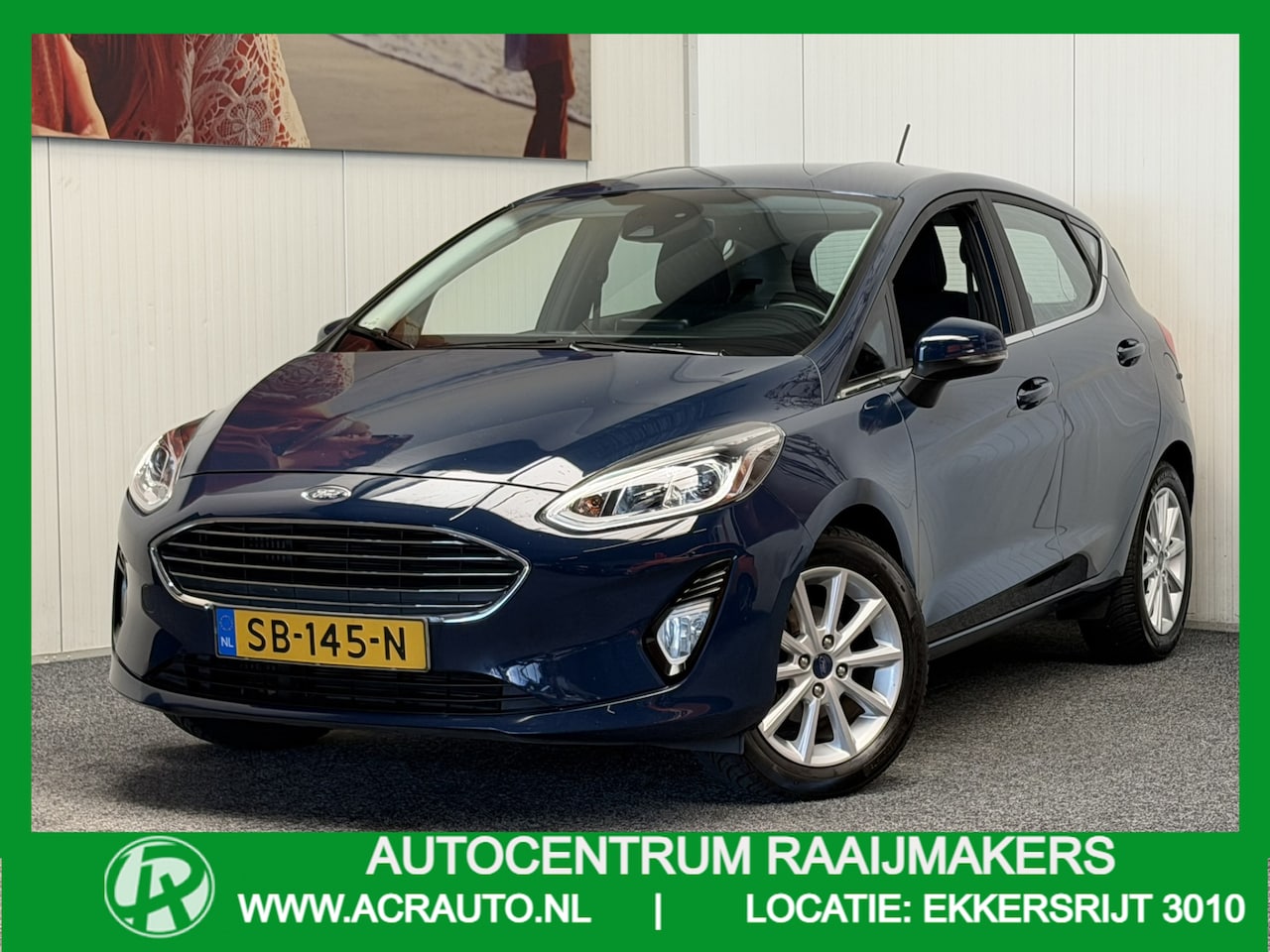 Ford Fiesta - 1.0 ECOBOOSTER TITANIUM NAVIGATIE CRUISE CONTROL STOEL,STUUR, VOORRUITVERWARMING RIJSTROOK - AutoWereld.nl
