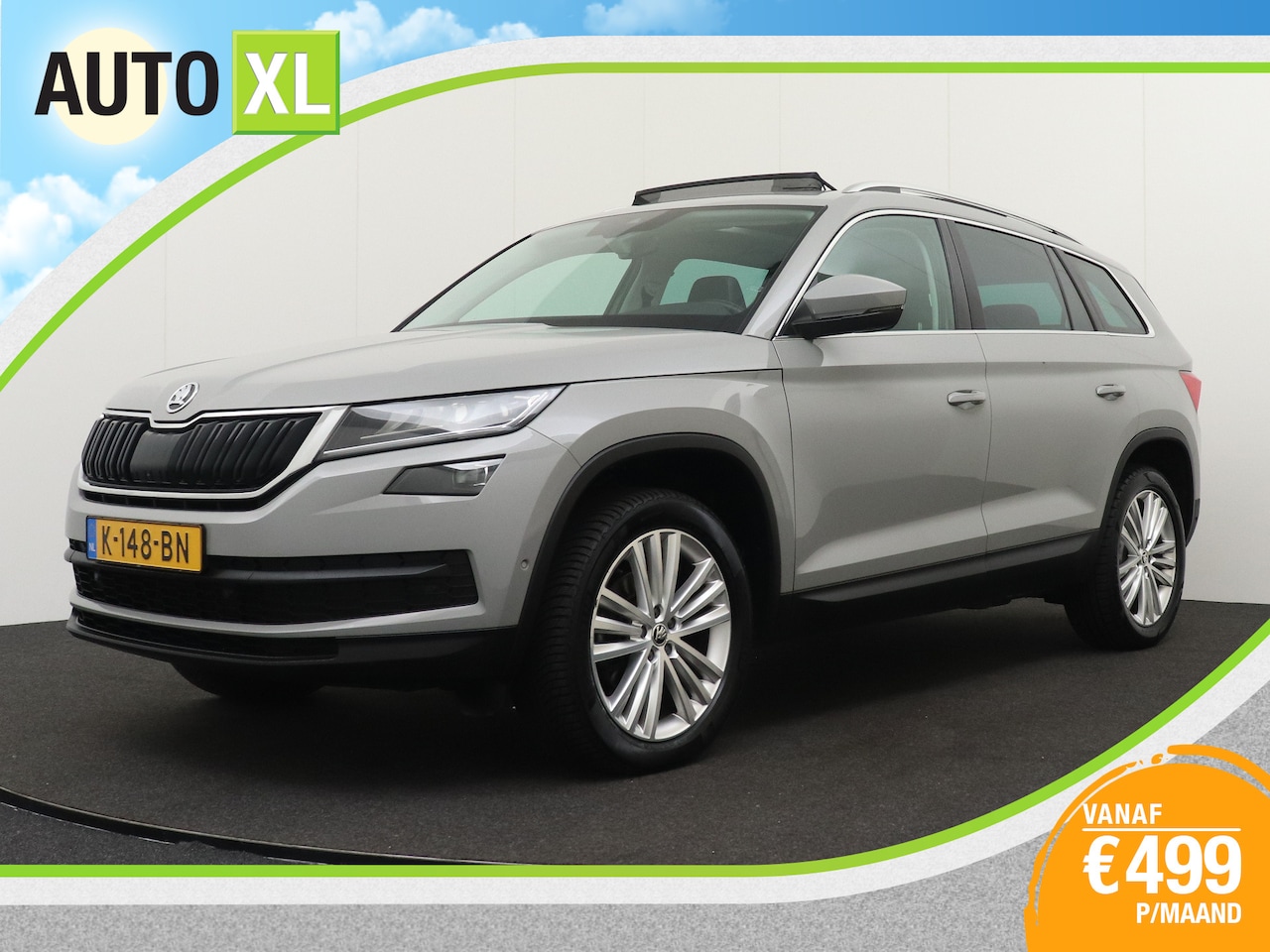 Skoda Kodiaq - 1.5 150 PK Aut. Business+ Pano-Dak Adapt. Cruise Elek. Trekhaak - AutoWereld.nl