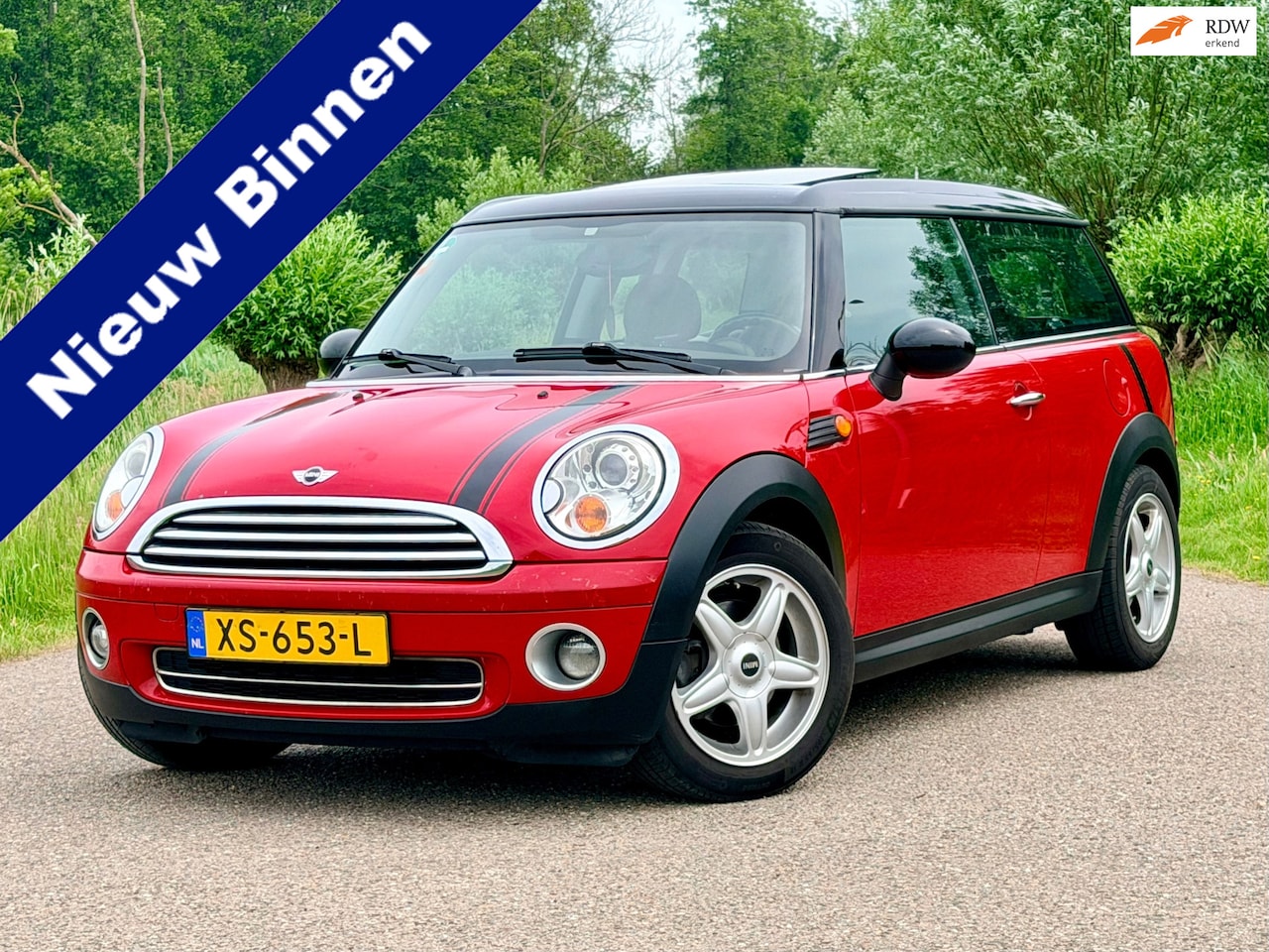 MINI Clubman - 1.6 Cooper Panodak Airco LMV NAP120PK GOED ONDERHOUDEN - AutoWereld.nl