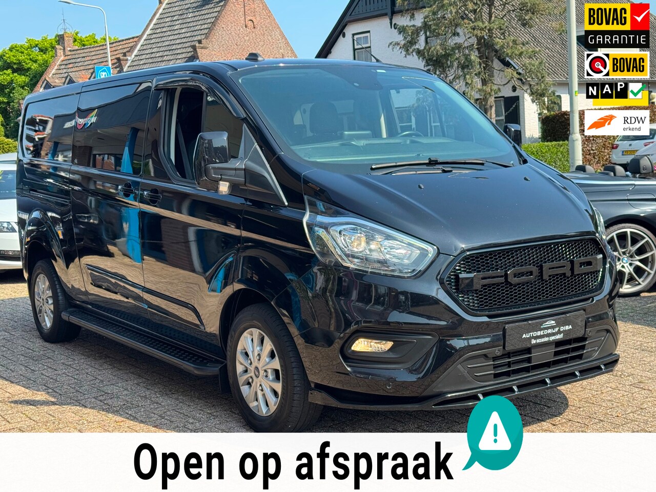 Ford Transit Custom - 300 20 TDCI L2H1 Limited DC 2021 AUT BTW - AutoWereld.nl