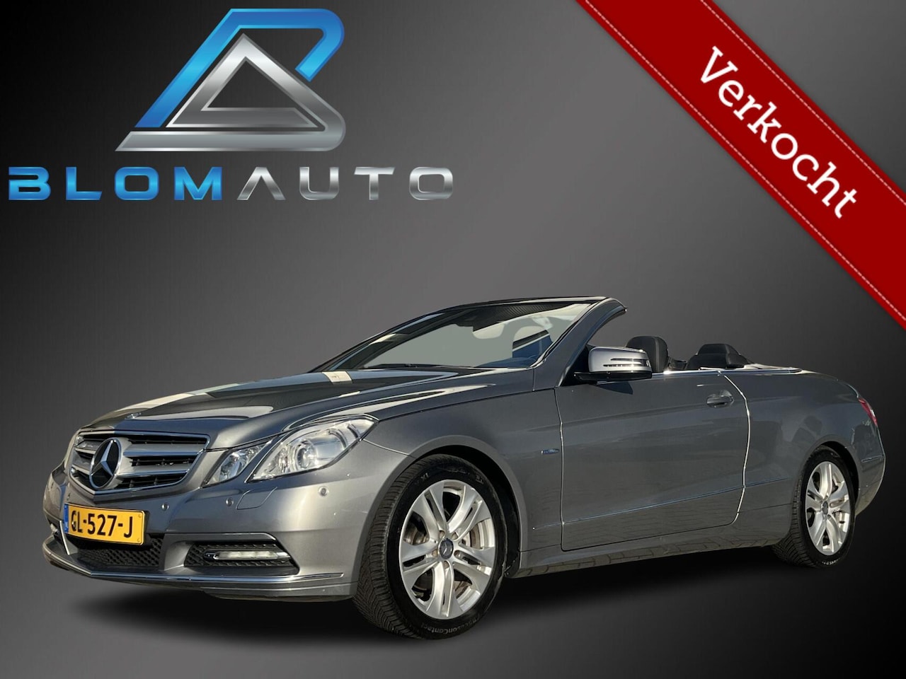 Mercedes-Benz E-klasse Cabrio - 200 CGI STOELKOELING+AIRSCARF+LEDER - AutoWereld.nl