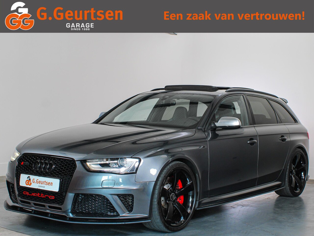 Audi RS4 - Avant 4.2 FSI quattro Schaalstoelen, Panoramadak, ACC, Stoelverwarming - AutoWereld.nl