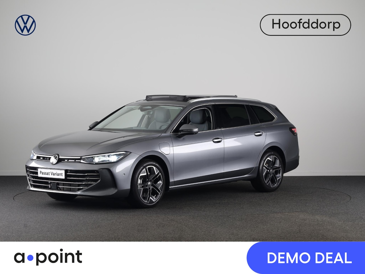 Volkswagen Passat Variant - Elegance Business 1.5 eHybrid 150 kW / 204 pk Panoramaschuif/kanteldak, Lederen interieur, - AutoWereld.nl