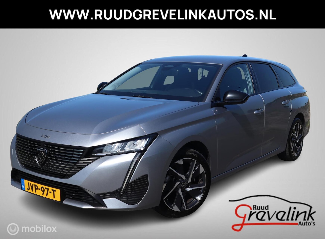 Peugeot 308 SW - 1.2 PT 131 PK AUTOMAAT/EAT8 Allure Pack Navigatie 1/2Leer Rondomzicht Camera Stoelverwarmi - AutoWereld.nl