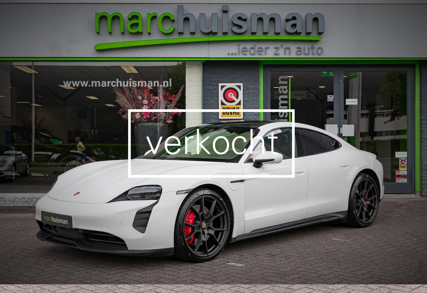 Porsche Taycan - GTS 93 kWh / PANODAK / INNODRIVE / BOSE / PASS. DISPLAY - AutoWereld.nl