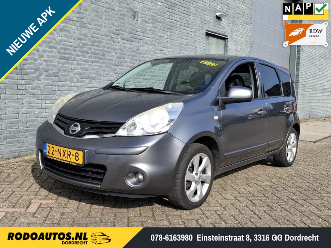 Nissan Note - 1.6 Tekna Ecc/Navi/Cruise/Keyless ✅ - AutoWereld.nl