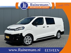Citroën Jumpy - 2.0 BlueHDI 180 PK / AUTOMAAT / L3H1 / DUBBEL CABINE / 2x SCHUIFDEUR / TREKHAAK / CAMERA /