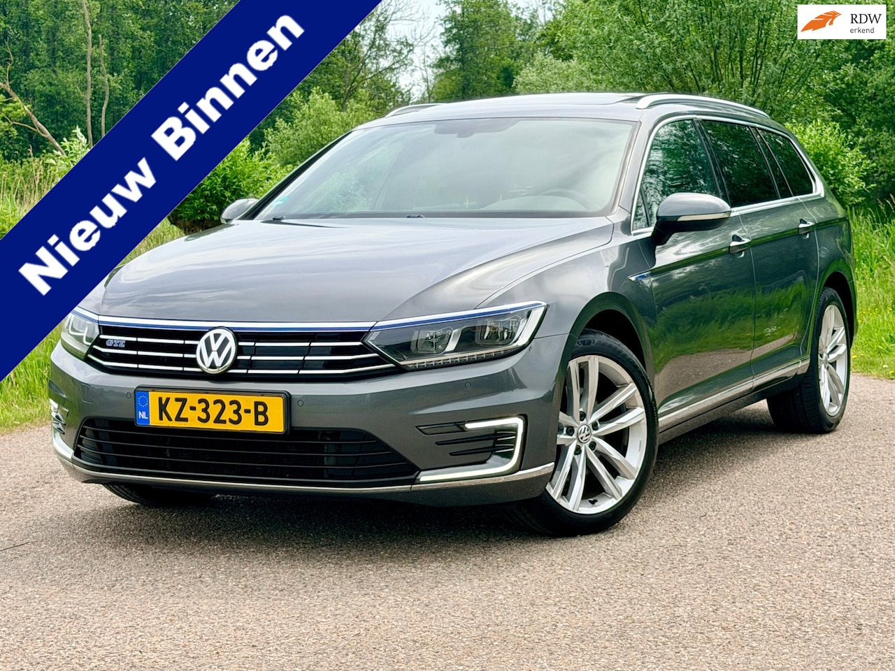 Volkswagen Passat Variant - 1.4 TSI GTE Highline Leder Clima Panodak Trekhaak Stoelverwarming NAP 1ste eigenaar Perfec - AutoWereld.nl