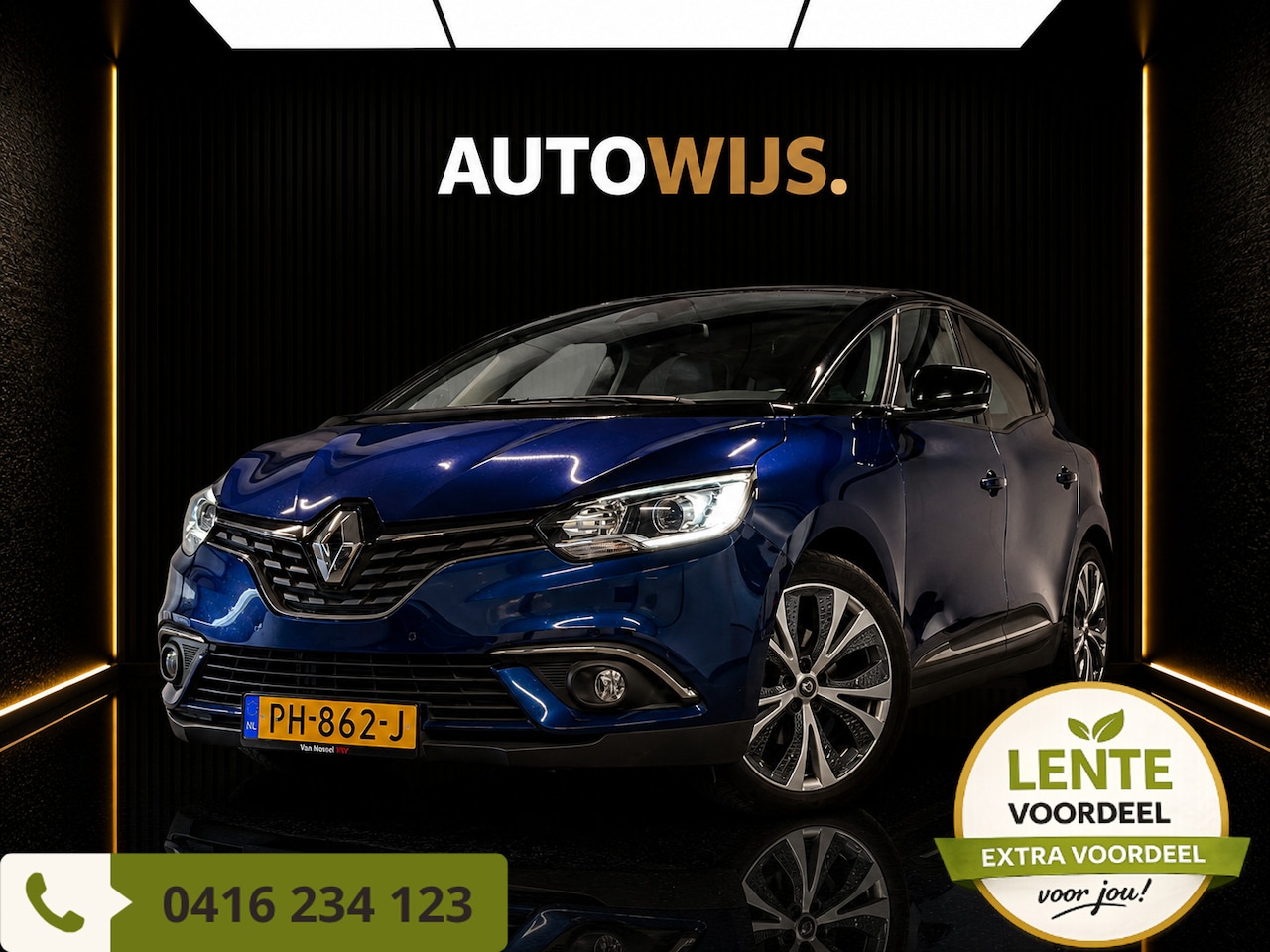 Renault Scénic - 1.2 TCe Intens|CAMERA|TREKHAAK|NL AUTO|CRUISE - AutoWereld.nl