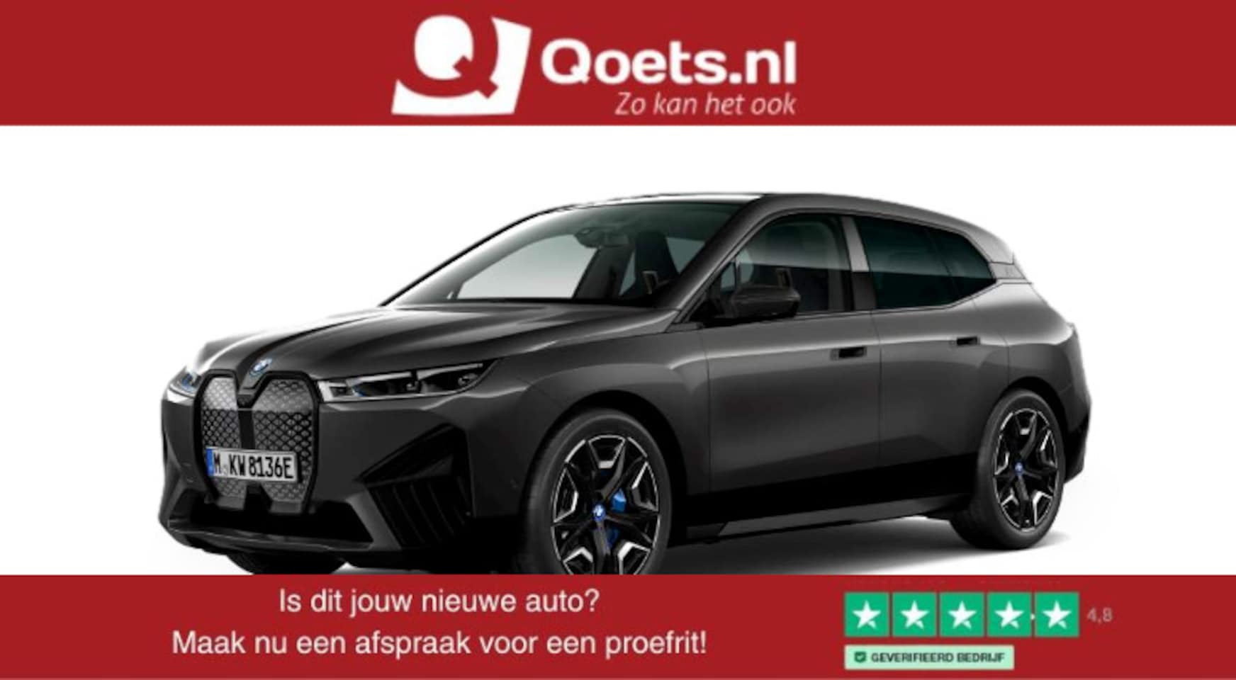 BMW iX - xDrive50 High Executive 112 kWh Sportpakket - Panoramdak - Trekhaak - Warmte Comfortpakket - AutoWereld.nl