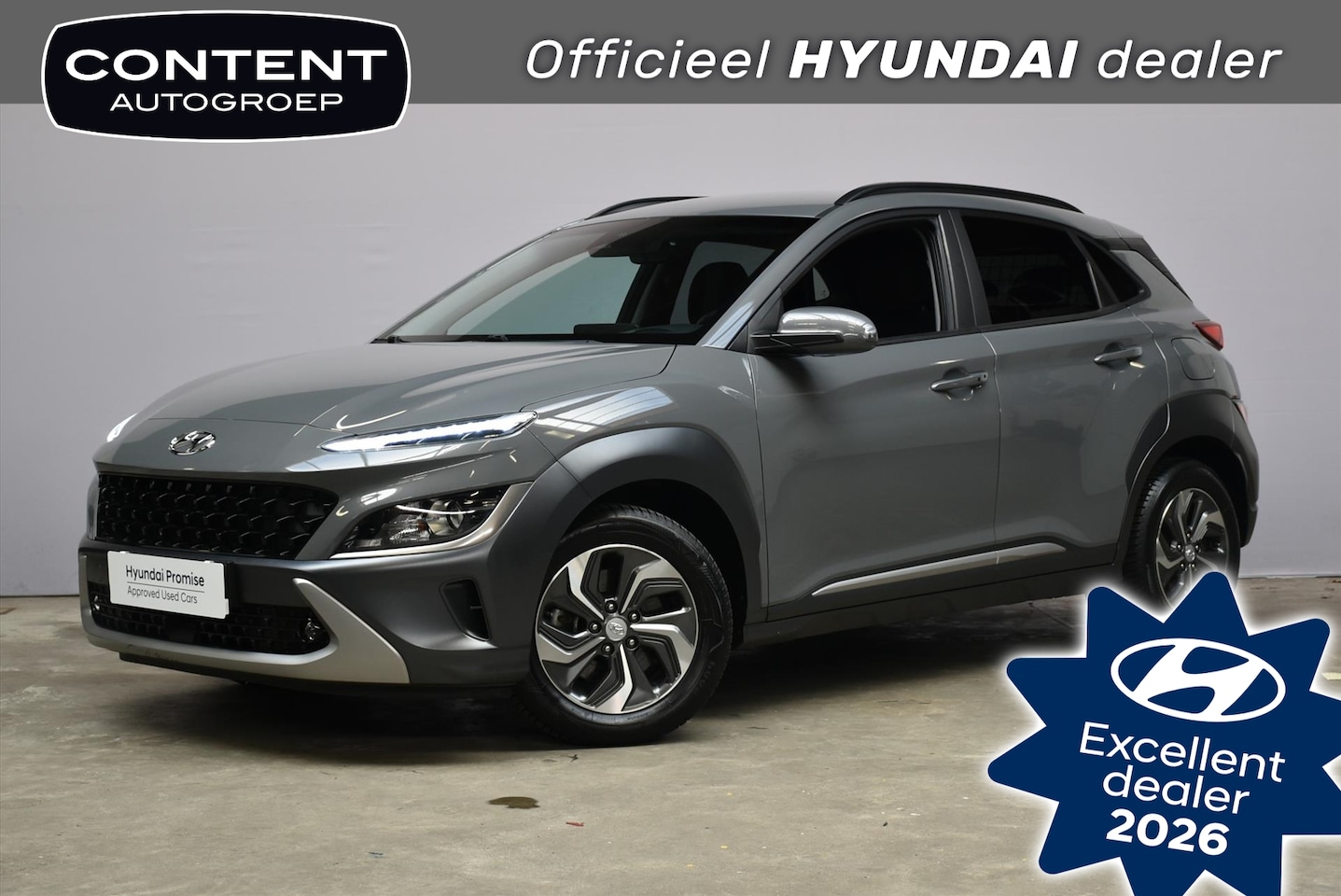 Hyundai Kona - 1.6 GDI HEV 141pk DCT Fashion I TREKHAAK - AutoWereld.nl