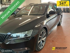 Skoda Superb Combi - 1.8 TSI Sportline Kuipstoelen Navi Carplay Memory Alcantara
