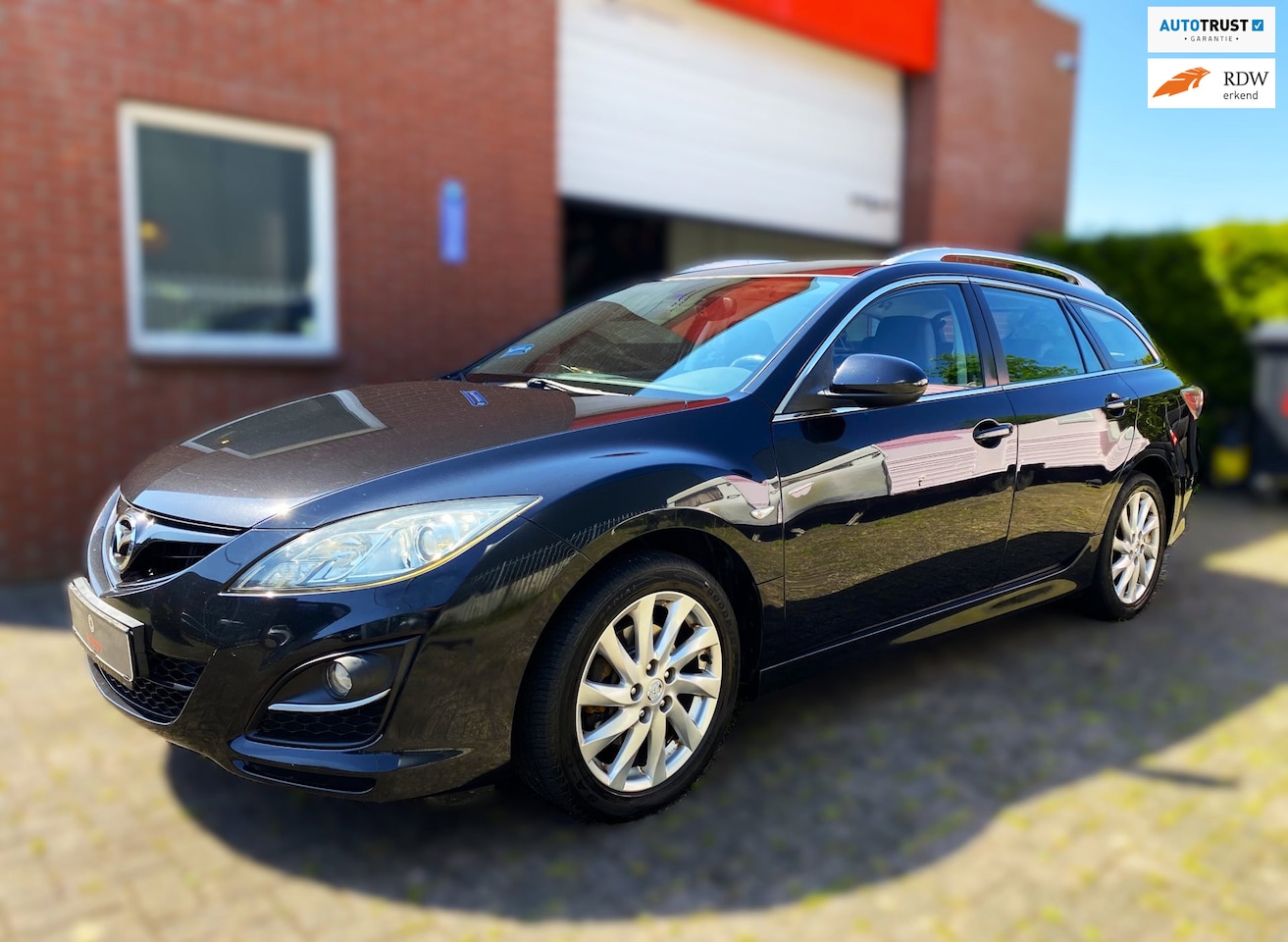 Mazda 6 Sportbreak - 2.0 155pk/Trekhaak/LEER/BOSE/CRUISE - AutoWereld.nl