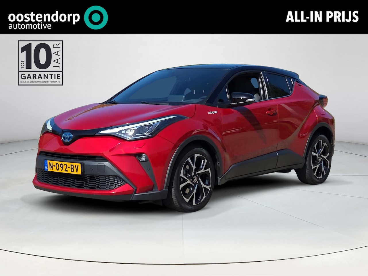 Toyota C-HR - 1.8 Hybrid Bi-Tone | Apple CarPlay | Stuur/Ruit verwarming | Rijklaar incl. garantie | - AutoWereld.nl