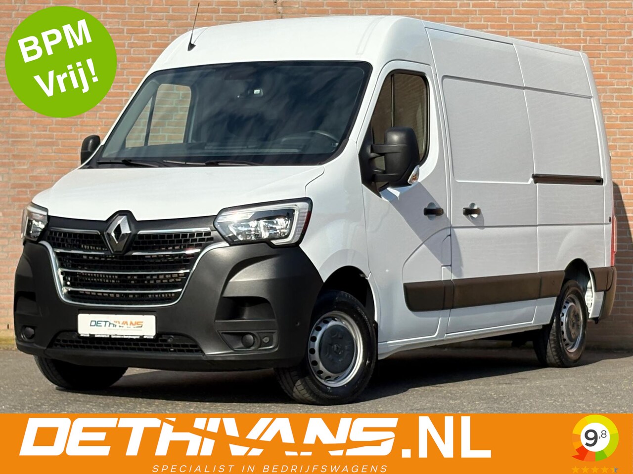 Renault Master - 2.3DCi 150PK L2H2 / 2x Schuifdeur / Cruisecontrol / Camera / Euro6 - AutoWereld.nl