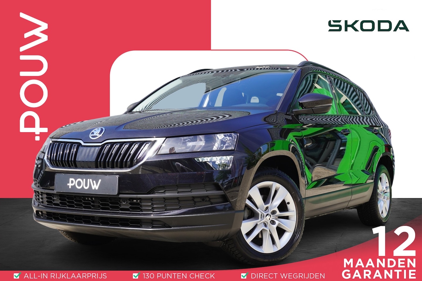 Skoda Karoq - 1.0 TSI 115pk Business Edition | PDC Voor & Achter | Smartlink | Navigatie - AutoWereld.nl