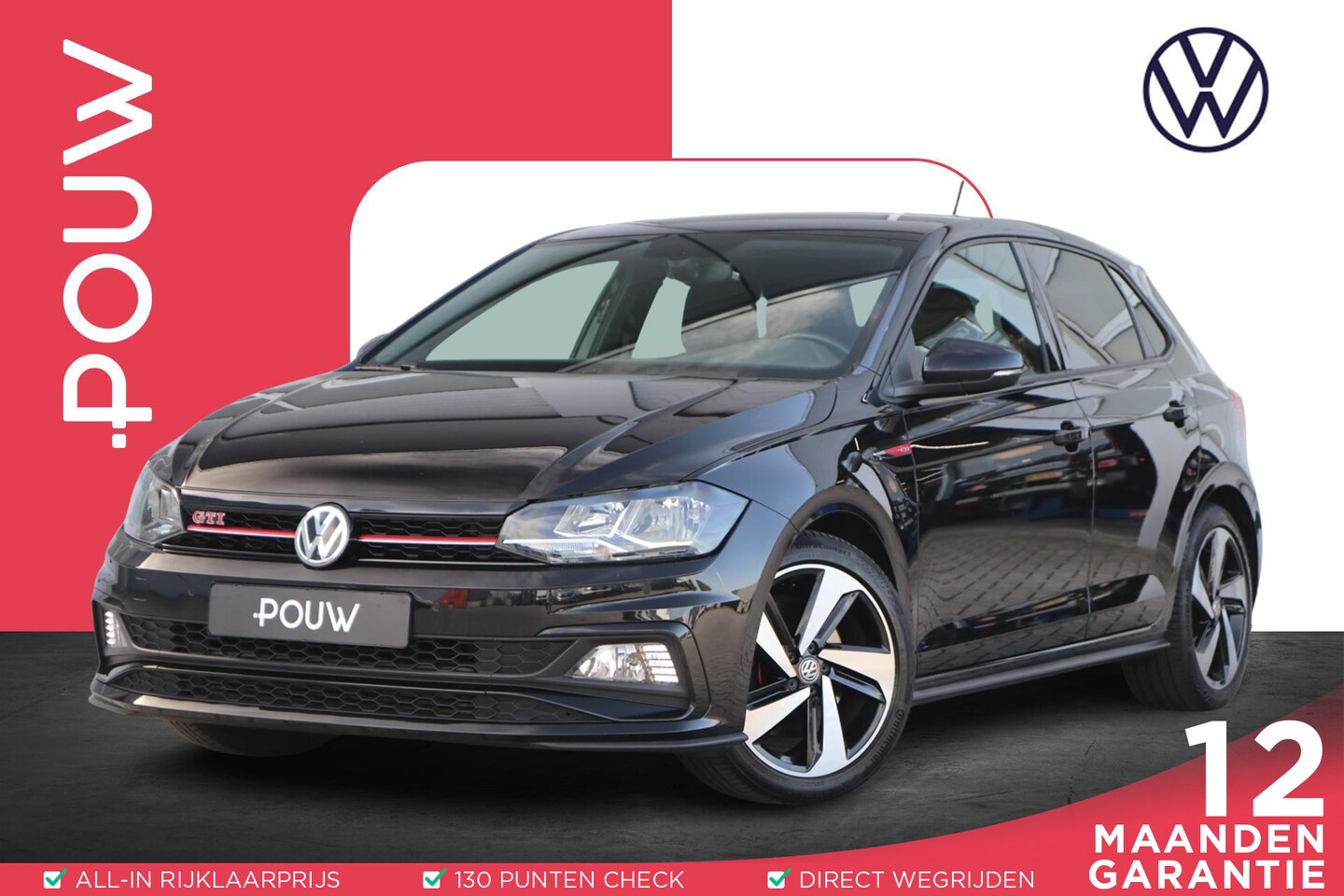 Volkswagen Polo - GTI 2.0 TSI 200pk DSG | App Connect | Parkeersensoren | Adaptieve Cruise | Stoelverwarming - AutoWereld.nl