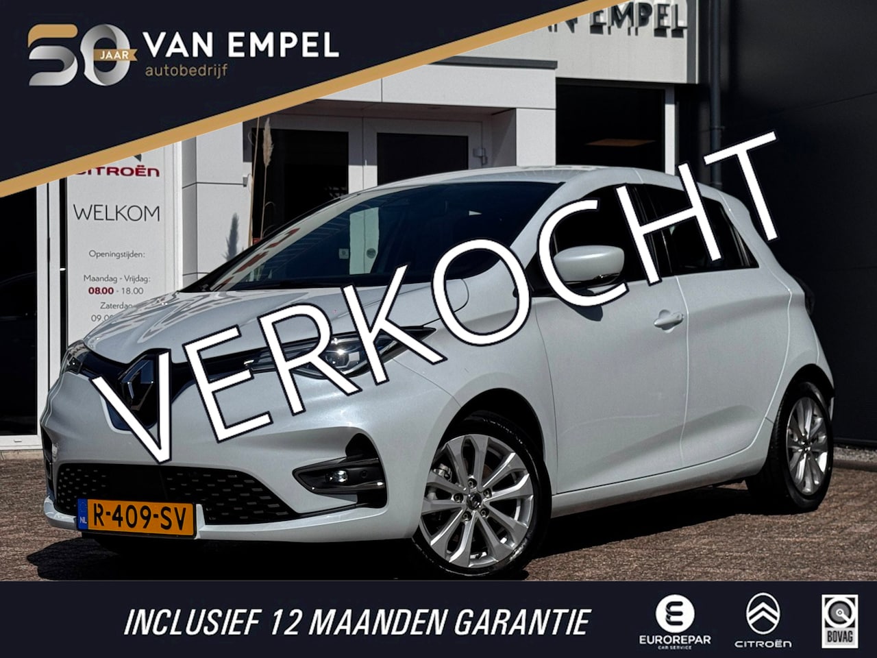 Renault Zoe - Intens 52 kWh 3-Fase 95% SOH| Incl. Accu | Camera | Virtual Cockpit | Climate Control | St - AutoWereld.nl
