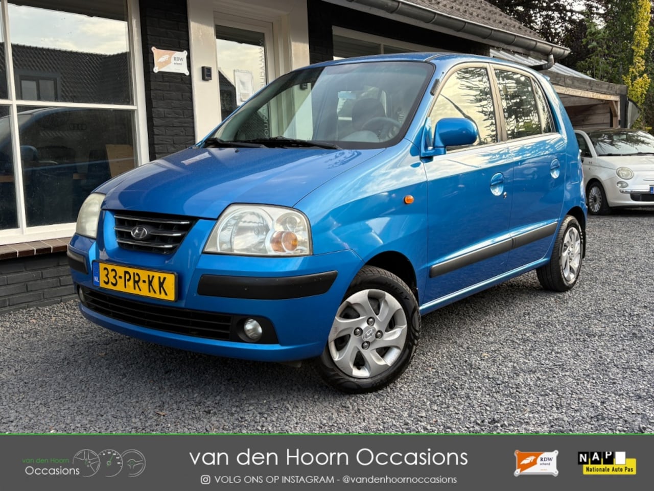 Hyundai Atos - 1.1 AUTOMAAT | APK JULI'27 | 5DRS | NW BANDEN | NAP | 111000KM - AutoWereld.nl