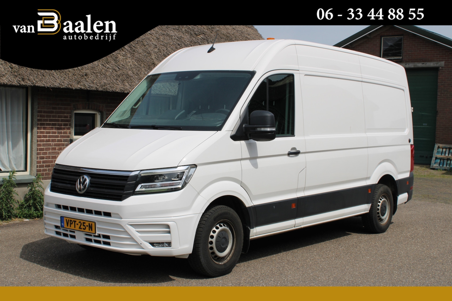 Volkswagen Crafter - 35 2.0 TDI L3H3 Highline LED XENON CAMERA AUTOM LEER 147000KM!!! - AutoWereld.nl