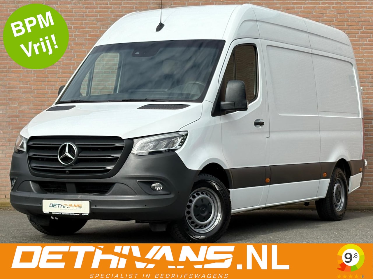Mercedes-Benz Sprinter - 316CDI 164PK 7G-Tronic L2H2 / Cruisecontrol / Camera / Topstaat / Euro6 - AutoWereld.nl