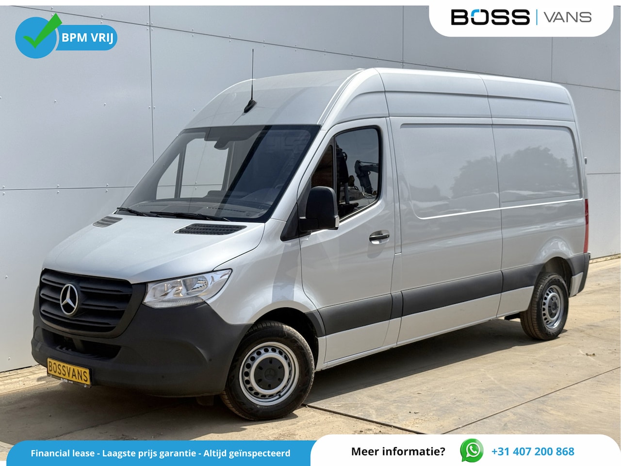 Mercedes-Benz Sprinter - 215 1.9 CDI Automaat L2H2 Climate Control Camera Carplay Parkeersensoren v+a - AutoWereld.nl