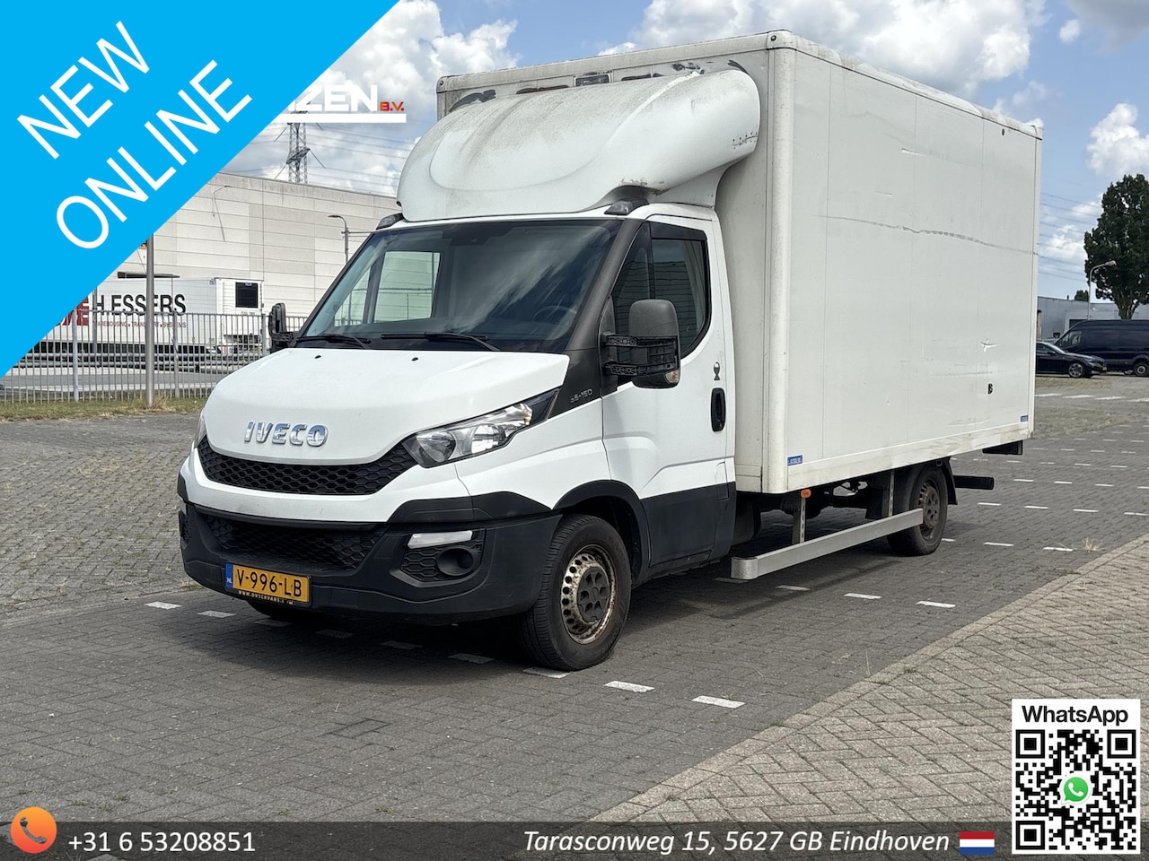 Iveco Daily - 35S15V 2.3 410 H3 | € 7.950,- NETTO! | Bakwagen | Laadklep - AutoWereld.nl