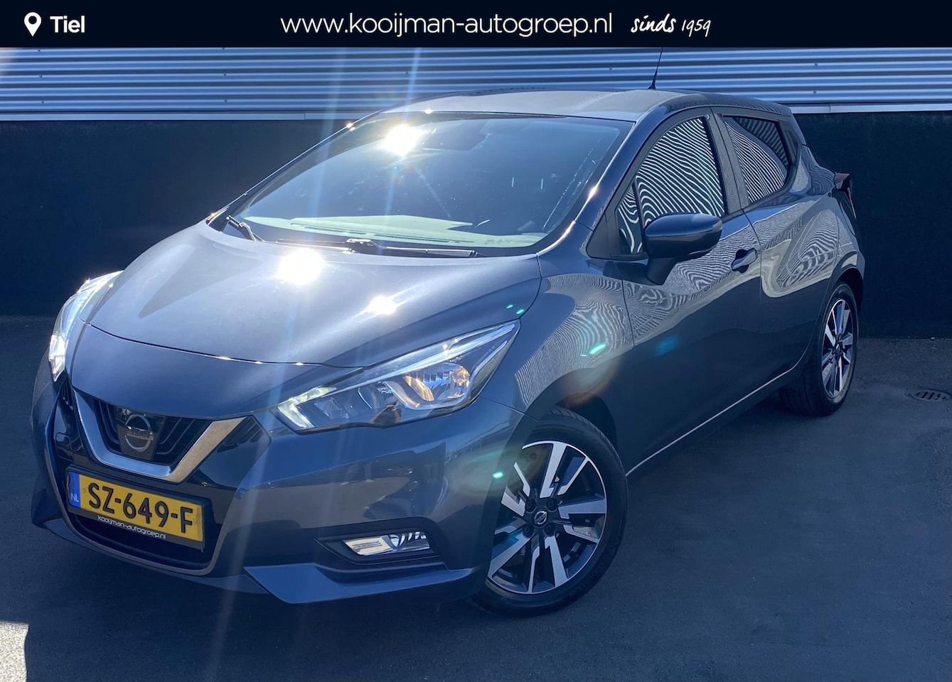 Nissan Micra - 0.9 IG-T N-Connecta Navigatie, parkeersensoren achter, cruise control, achteruitrij camera - AutoWereld.nl