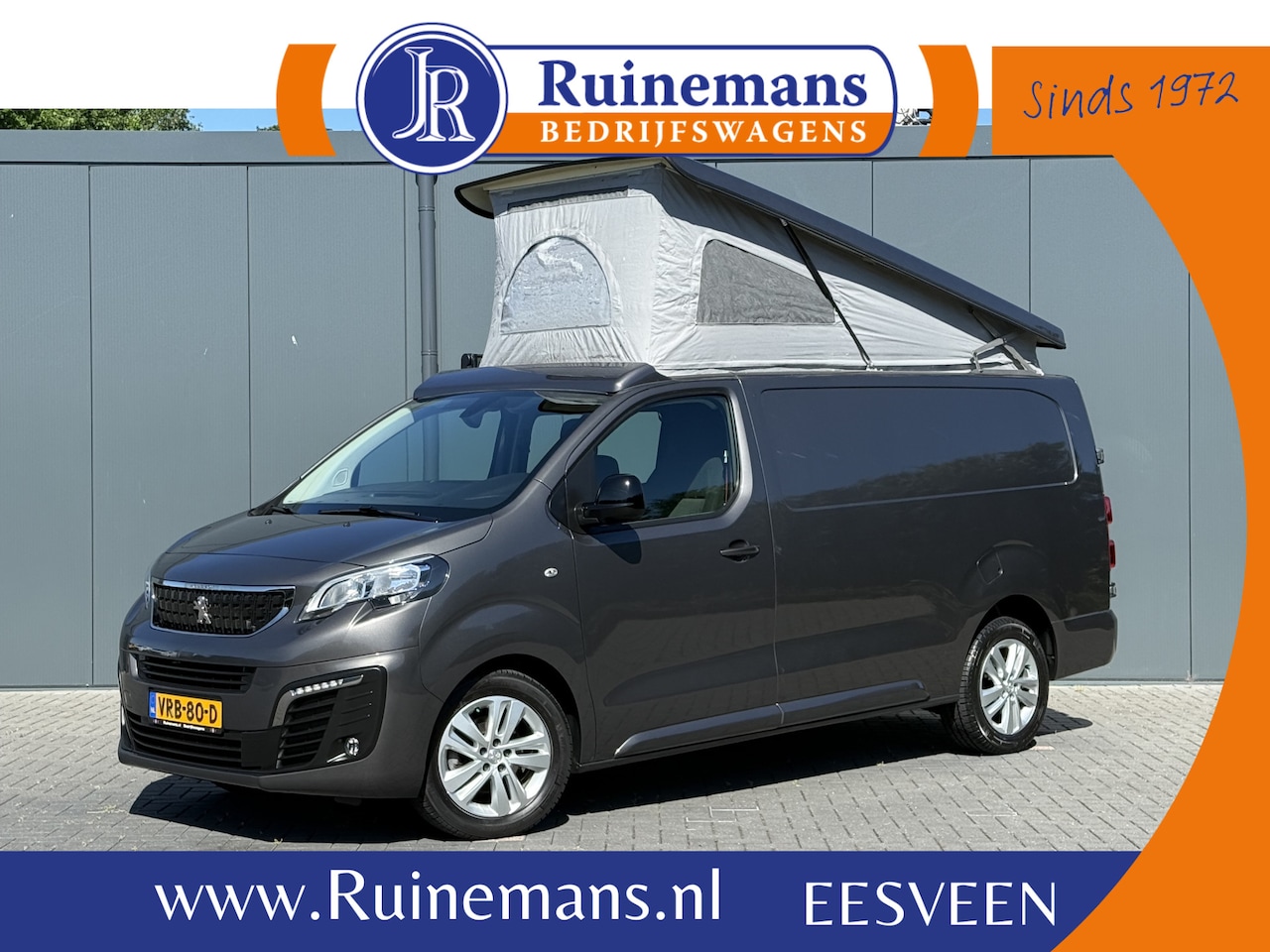 Peugeot Expert - 2.0 BlueHDI 145 PK / FIXXTER HEFDAK / THULE LUIFEL / ZONNEPANELEN / DRAAISTOELEN / GRIJS K - AutoWereld.nl