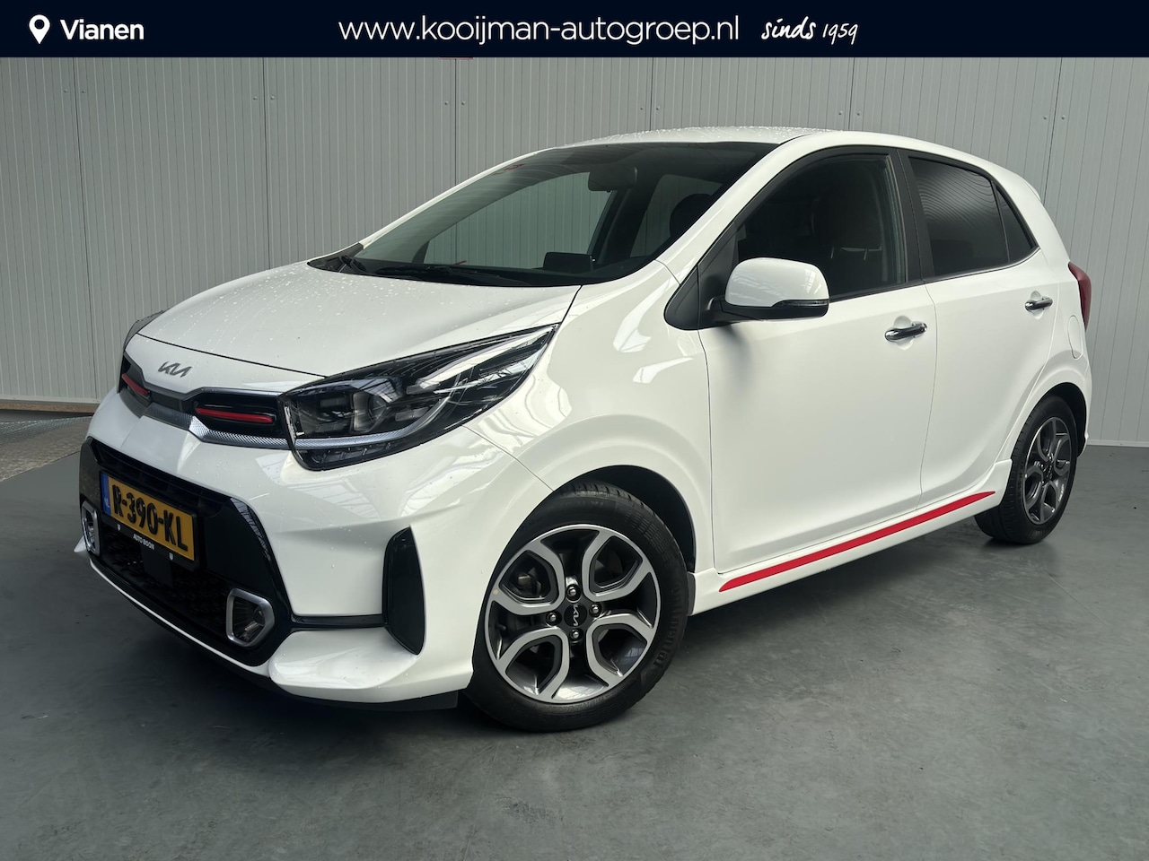 Kia Picanto - 1.0 DPi GT-Line NL auto, 1e eigenaar, 100% onderhouden, btw auto, zeer nette en luxe Pican - AutoWereld.nl