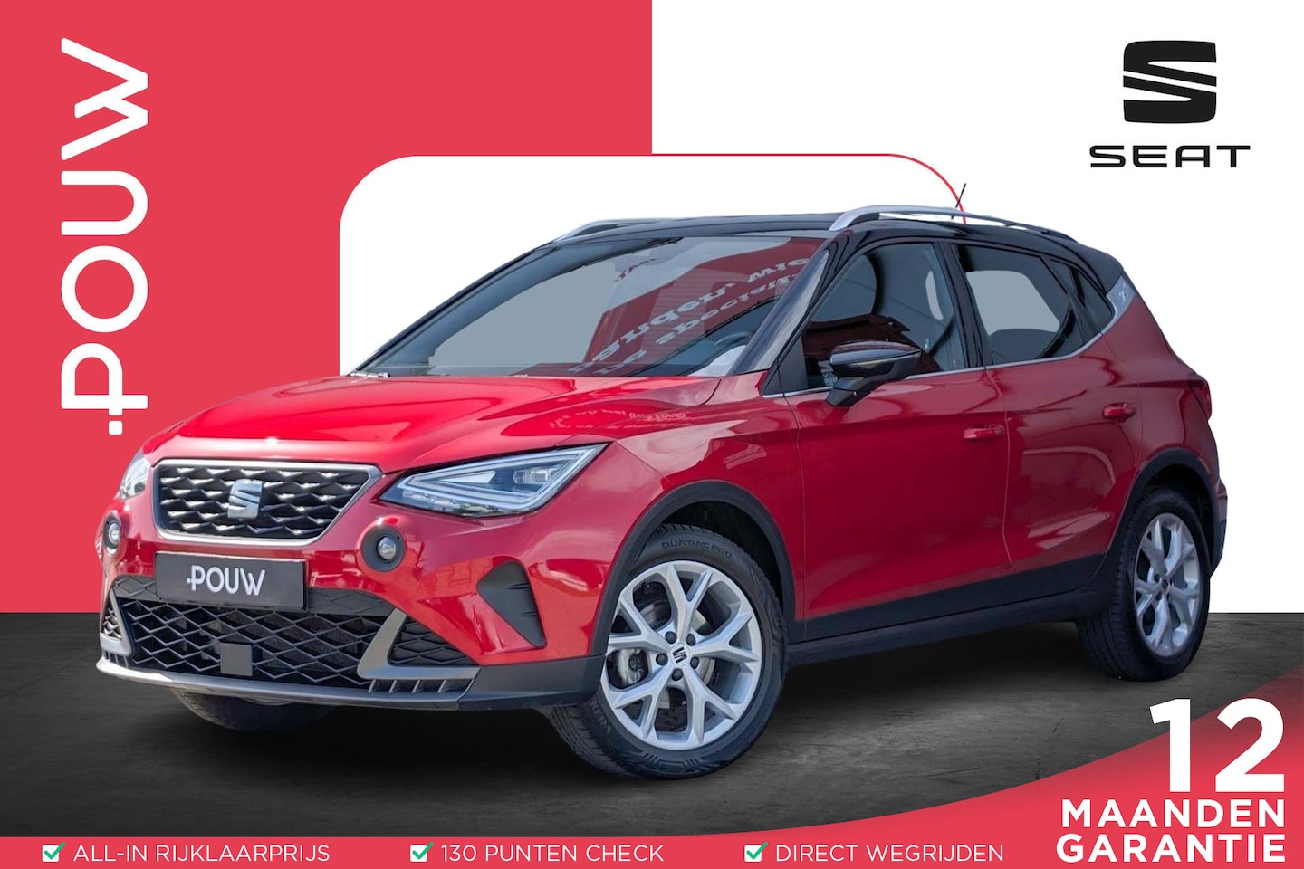 SEAT Arona - 1.0 TSI 95pk FR | Trekhaak | Full Link | LED Matrix - AutoWereld.nl