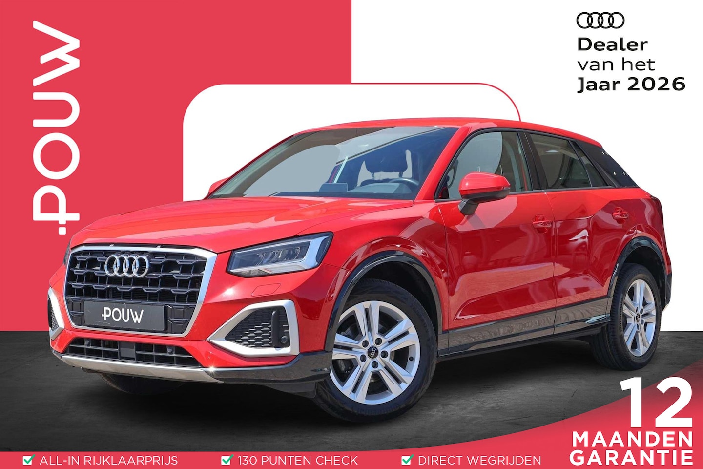 Audi Q2 - 30 TFSI 110pk Advanced edition | Navigatie | PDC | Apple Carplay | Cruise Control | Clima - AutoWereld.nl