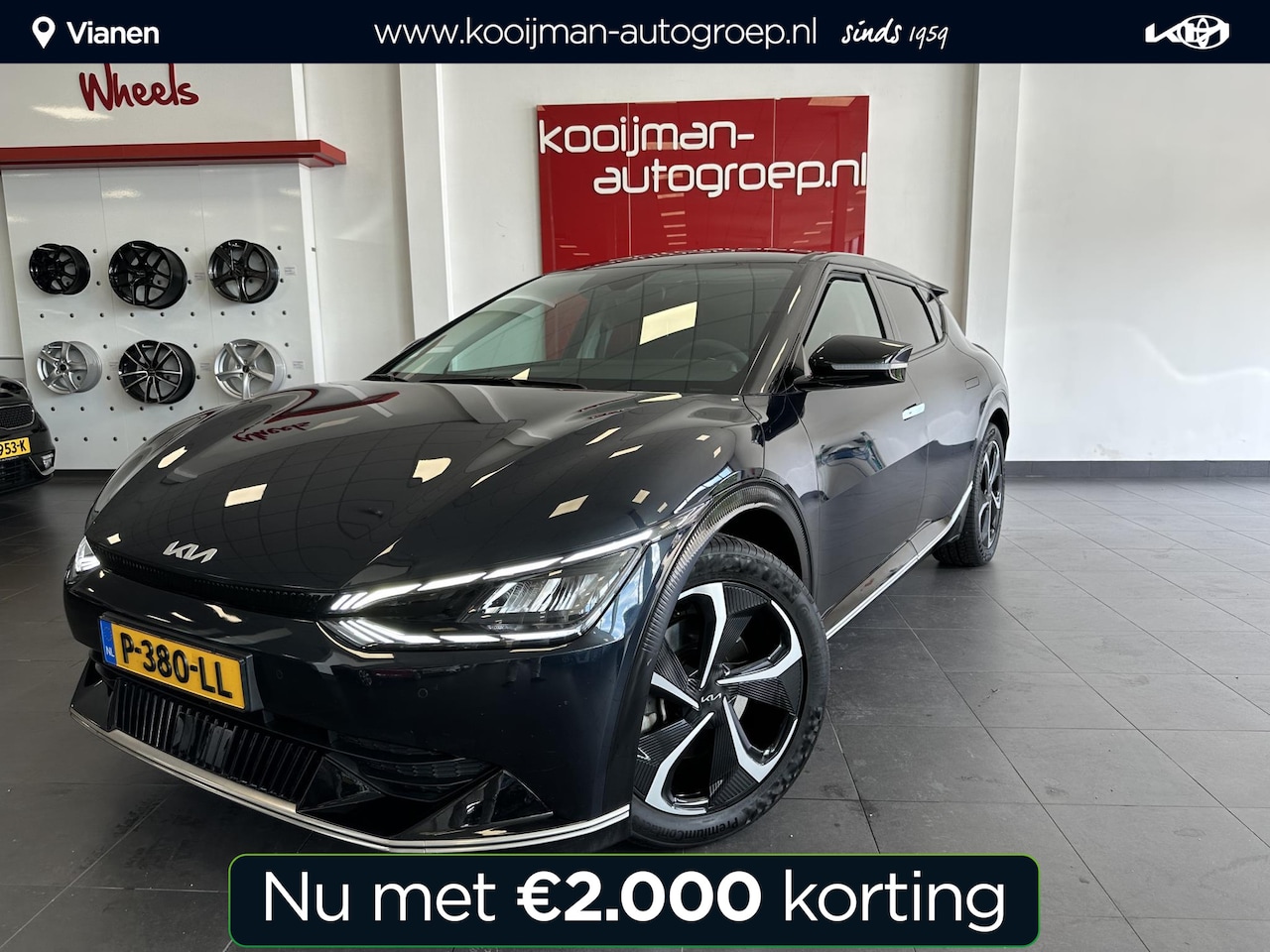 Kia EV6 - Plus 77.4 kWh Kia EV6 Plus 77 kWh 20'' velgen! - AutoWereld.nl