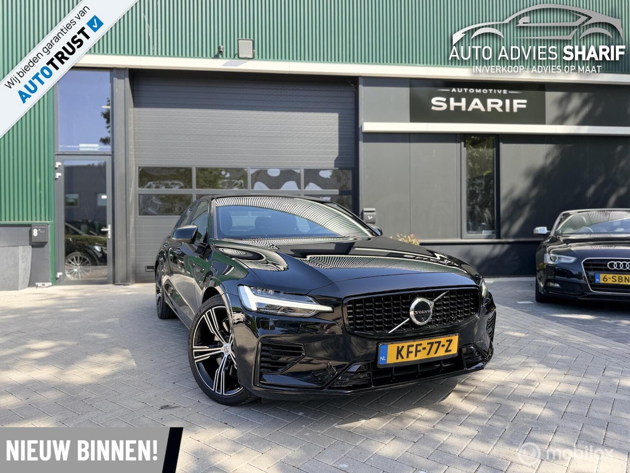 Volvo S60 - 2.0 Recharge T8 AWD Ultimate Bright Vol Opties !! - AutoWereld.nl