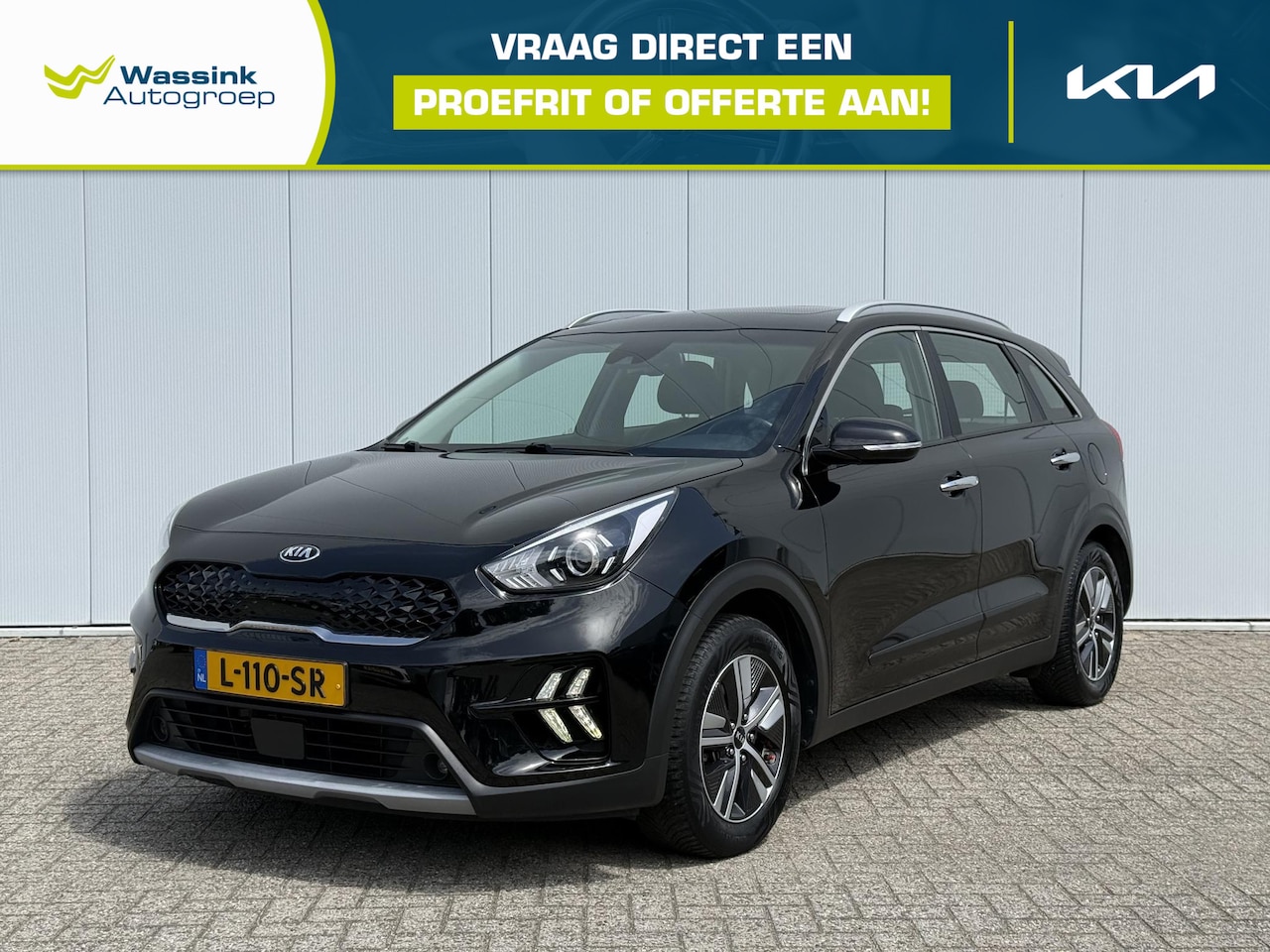 Kia Niro - 1.6 GDi Hybrid DynamicLine | Camera achter | Leder | Adaptive cruise | Carplay | Sensoren - AutoWereld.nl