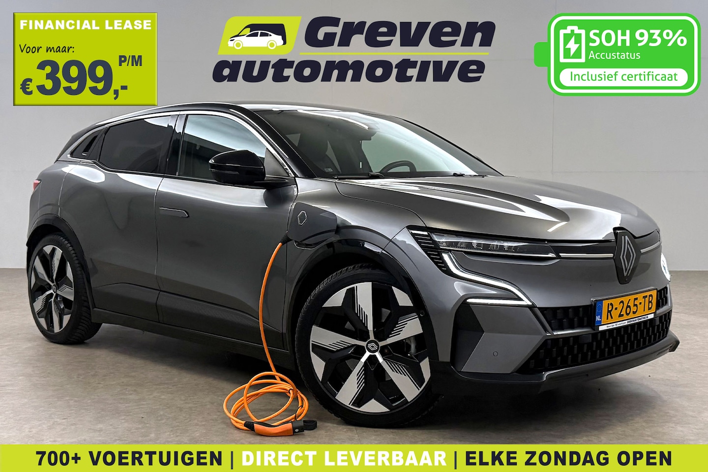 Renault Mégane - EV60 Optimum Charge Iconic | Snelladen | SOH 93% | 360° | Trekhaak | Virtual | Adap. Cruis - AutoWereld.nl