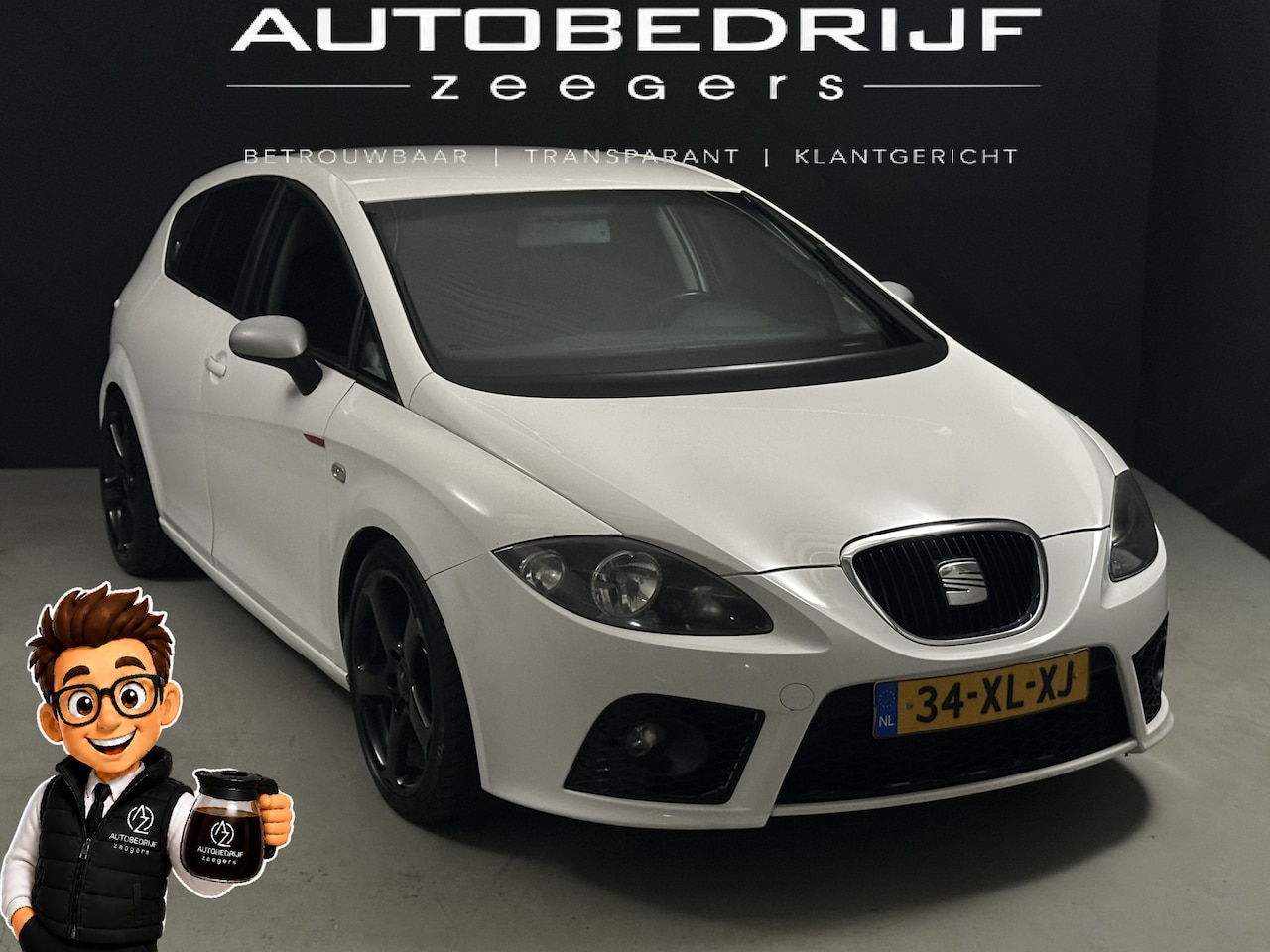 SEAT Leon - 2.0 TFSI FR *Navi*Blanco* - AutoWereld.nl