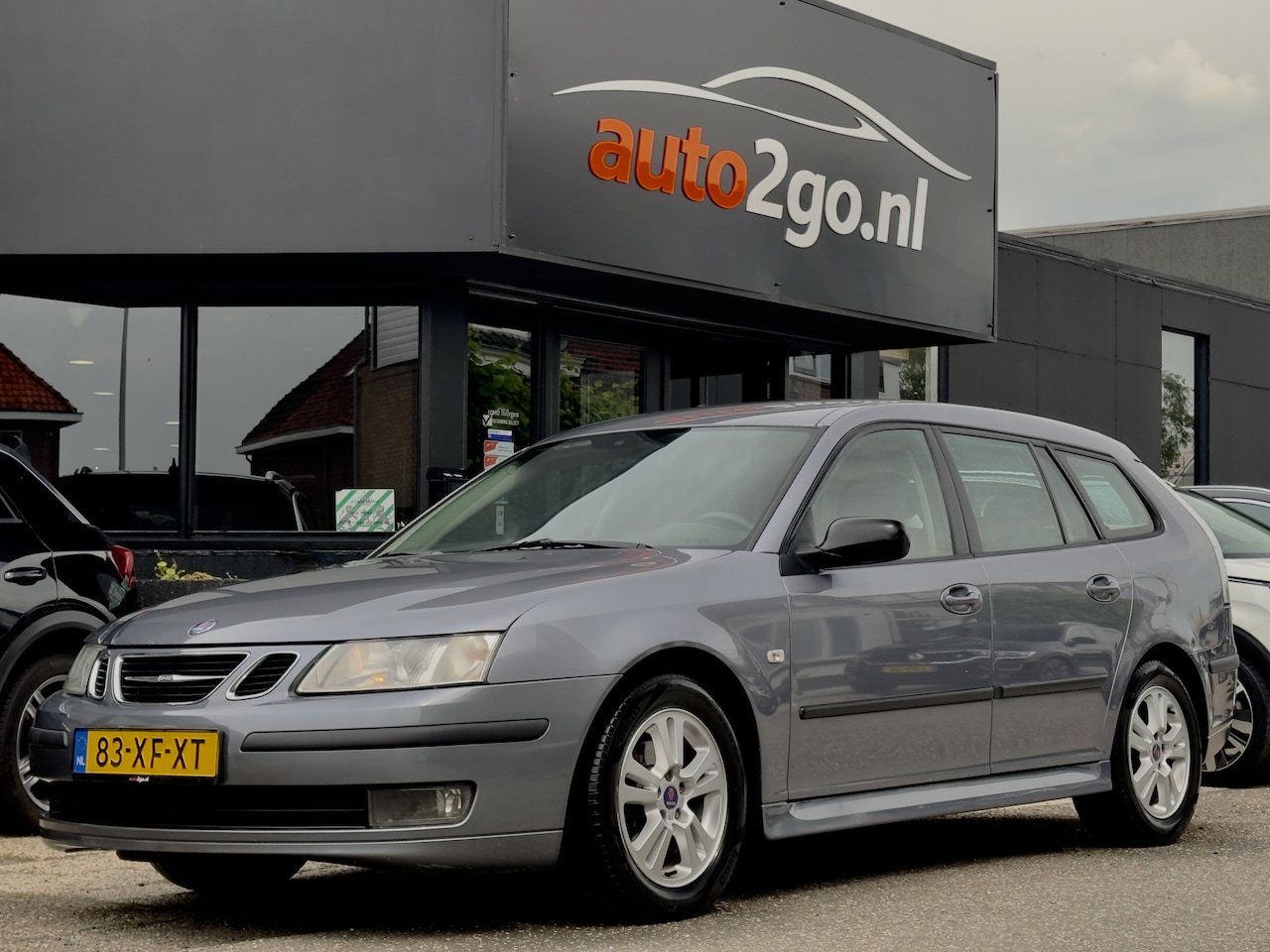 Saab 9-3 Sport Estate - 1.8 TURBO LINEAR LEDER NAVI AIRCO LED LMV PDC - AutoWereld.nl