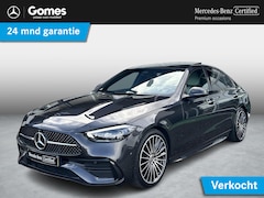 Mercedes-Benz C-klasse - 200 AMG Line | Licht Interieur | Burmester | Memory | Head Up | Panoramadak | 360 Camera