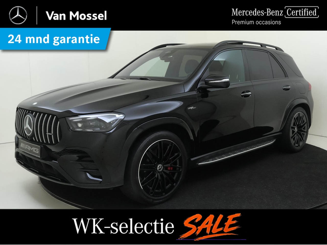 Mercedes-Benz AMG GLE - 53 Hybrid 4MATIC+ / Night/ Panoramadak/ Burmester/ Head Up/ 22 inch/ El. Trekhaak - AutoWereld.nl