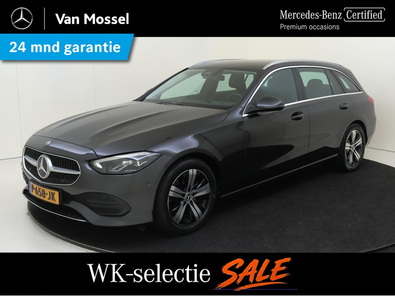 Mercedes-Benz C-klasse Estate - 180 Luxury Line / Achteruitrijcamera / Stoelverwarming / - AutoWereld.nl