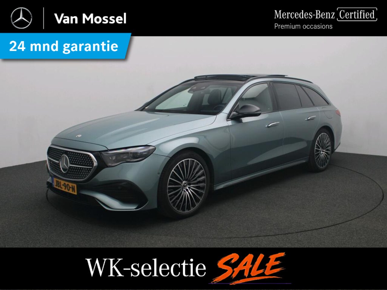 Mercedes-Benz E-klasse Estate - 300 e AMG-Line / Memory-Stoelen / Stoelventilatie / Panaroma-dak / Superscreen / 360Graden - AutoWereld.nl