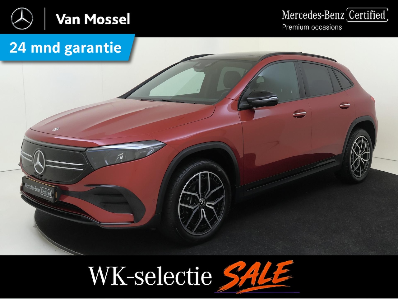 Mercedes-Benz EQA - 250 Sport Edition 67 kWh / Panaroma-dak / Night-Pakket / Trekhaak / - AutoWereld.nl