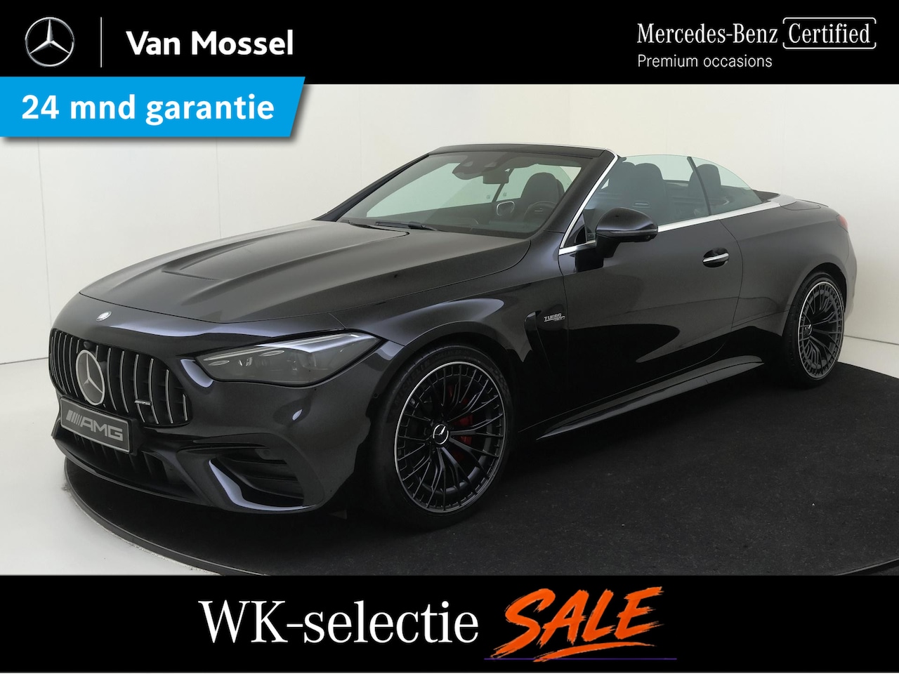 Mercedes-Benz CLE Cabriolet - AMG 53 4MATIC+ Premium Plus /Rijassistentiepakket plus /Nightpakket /20 Inch /Winterpakket - AutoWereld.nl
