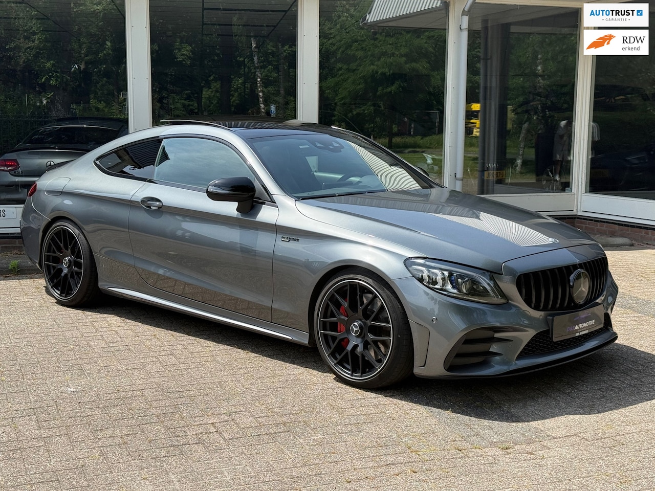 Mercedes-Benz C-klasse Coupé - C43 AMG 4MATIC PANO/DISTRONIC/STUURASSISTENT/STOELVERW ETC... - AutoWereld.nl